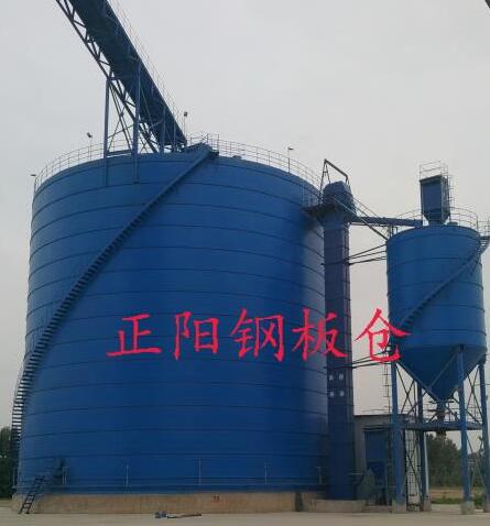 金银川路街道大型矿粉钢板库