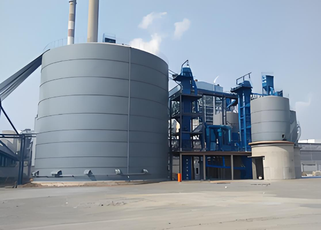 金银川路街道1万吨钢板仓